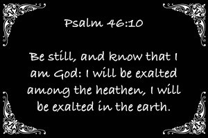 Psalm 46 10 5BW